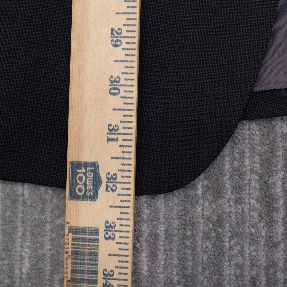 Hugo Boss Rossellini Movie U Blazer Mens 40R Navy Blue Virgin Wool 3 Button Suit